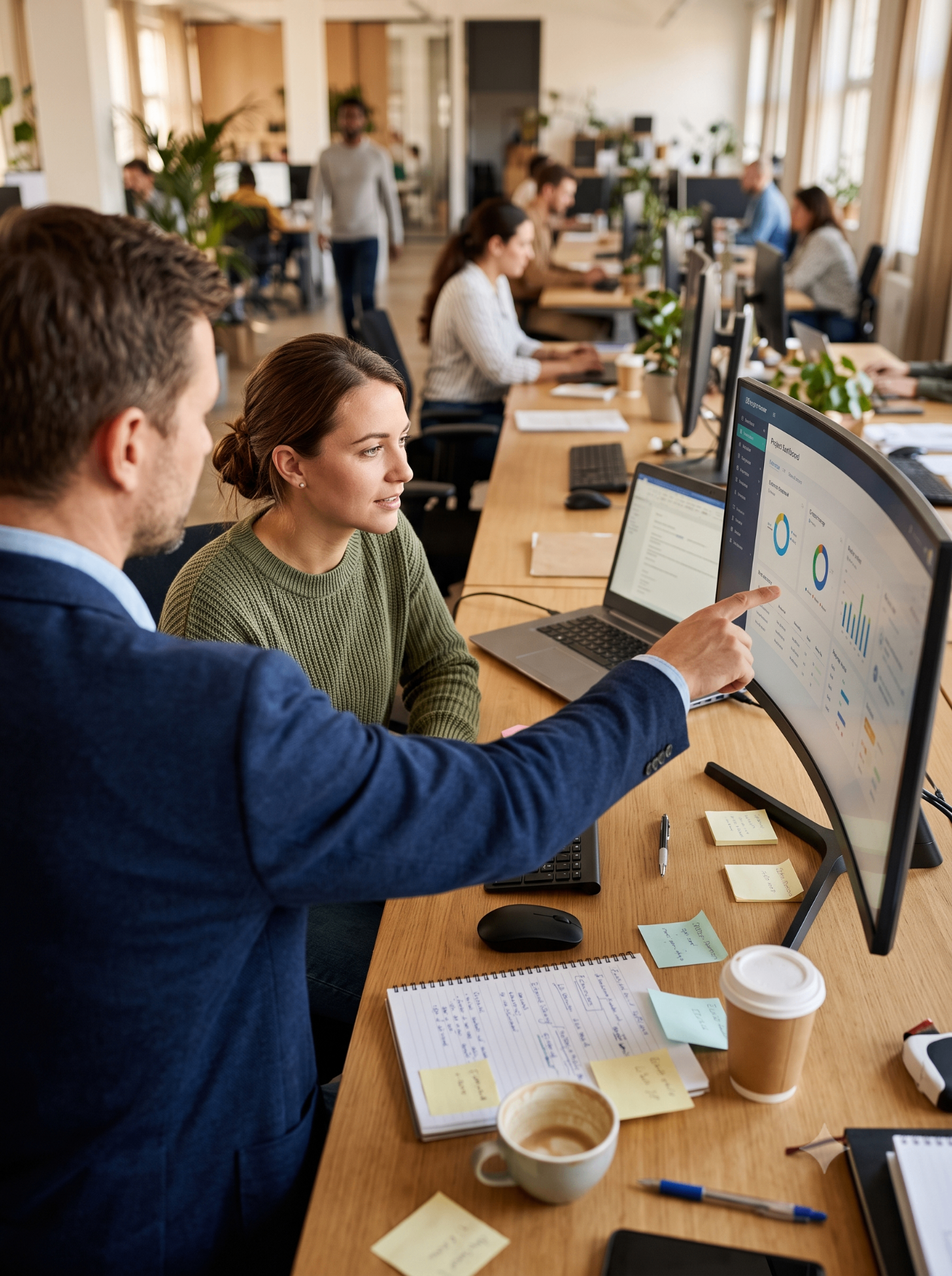 Team arbeitet mit KI-gestützten Systemen